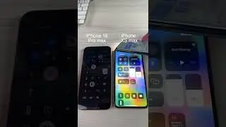 iPhone 16 Pro Max vs iPhone XS Max Brightness Test 🌞 