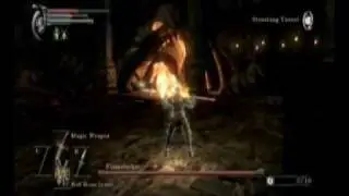 Demon's Souls 2-2 Boss Battle - Flamelurker