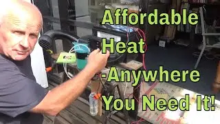 Chinese Diesel Heater -Fuel used per hour. Simple set up and test.