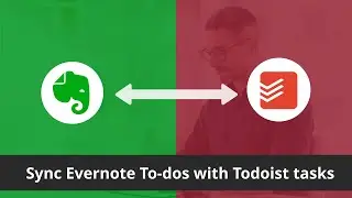 Sync Evernote with Todoist - Integration