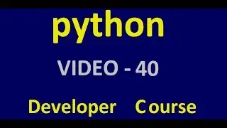 Python - Select data from Table - Tutorial 1 - Video 40
