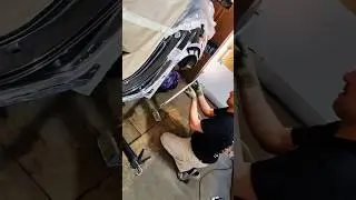 Вклейка арки на автомобиле. АвтомастерскаяBAV