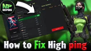 How to Fix High Pings/Packet Loss in any game | Fix packet loss & Input delay | valorant, fortnite