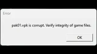 🔫 Content file pak01.vpk is corrupt fix - ALL SOLUTIONS