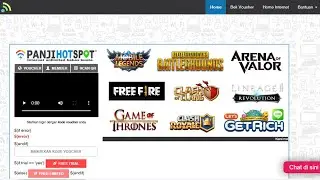 Template Login Hotspot Mikrotik - Versi PUBG GRATISS