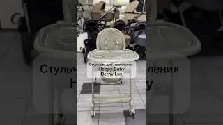 Популярный стульчик для кормления Happy Baby Berny Lux👌🏻✅