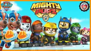 PAW Patrol: Mighty Pups Save Adventure Bay! Zuma New Rescue! #1 Nick Jr HD