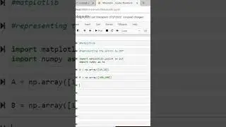 Plotting point using matplotlib