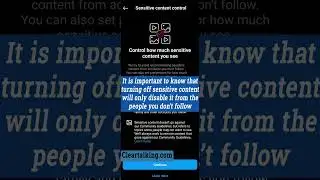 How to Turn Off Sensitive Content on Instagram? 