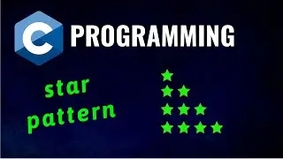 C Programming Star Patterns in Hindi ( c programming basic )