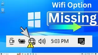 How to Fix WiFi Connection Not Showing On Settings in Windows 10 | WiFi Not Showing | Working 100%