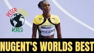 ACKERA NUGENT WINS IN ROME! WORLD LEAD, PERSONAL BEST, MEET RECORD AND NATIONAL RECORD! WOW!