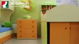 Модульная серия мебели для детской «Фруттис»