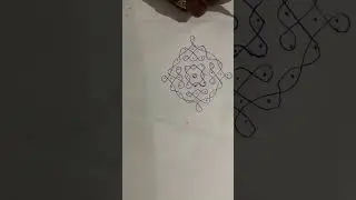 9 to 9 Tippudu Muggulu | 9 Dots Small Sikku Kolam 