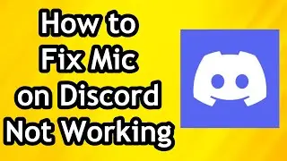 How To Fix Mic On Discord Not Working 2024