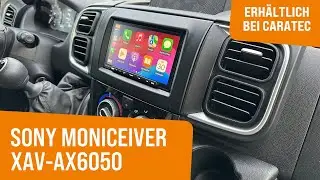 Camper-Radio von Sony ➡️ XAV AX6050 Passend für Ducato & weitere Wohnmobile & Kastenwagen