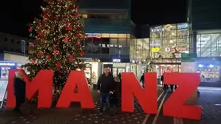 Walk in Mainz Christmas Market | Christmas 2022 | Mainz City Germany Walking Tour