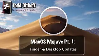 macOS Mojave Part 1: Finder & Desktop Updates