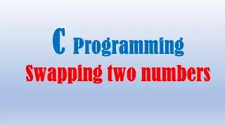 Swapping two numbers