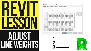 How to Change Line Weights in Revit