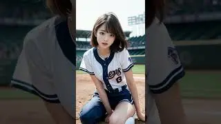 【AIグラビア】AI ART LOOKBOOK - baseball 【AI写真集】