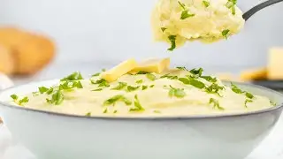 Simple Garlic Mashed Potatoes