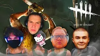 КУРСКИЙ МАНЬЯК ВЫШЕЛ НА ОХОТУ! | РОСТИК, ХЕЛИН, ДЕРЗКО69,ЛИЗА и ГЛЕБ ИГРАЮТ В ДБД! | uglyfacekid