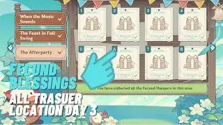 Fecund Blessings All 8 Treasure Location Day 3 | Genshin Impact New Event 3.1