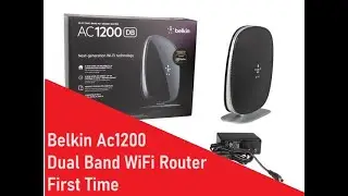 Belkin AC1200 Dual Band WIFI Router first Time setup | Belkin AC1200 |F9K1113