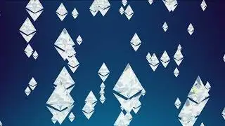 Free Ethereum Diamond Background Animation