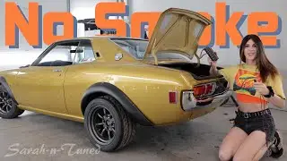 Connecting Power For The First Time!  // V8 '74 Celica