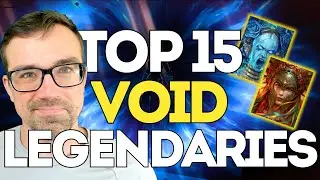 TOP 15 VOID LEGENDARIES | 2025 Tier List | RAID: Shadow Legends