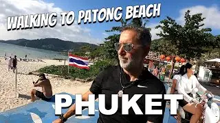 PHUKET Patong Town to Patong Beach Walk Chatting With Locals 🇹🇭