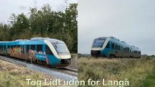 Tog Lidt uden for Langå | some Trains at Langaa