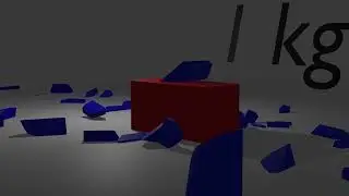 Real physics 3D #blender #animation