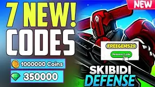 *New* SKIBIDI TOWER DEFENSE ROBLOX CODES 2024 -SKIBIDI TOWER DEFENSE CODES