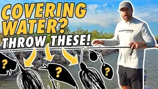 3 MUST-HAVE Lures for Covering Water in the Fall! ( XCS, Squelcher & Covert Finesse)