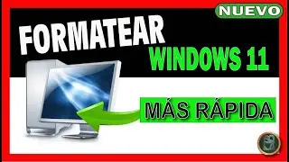 ✅ Cómo FORMATEAR WINDOWS 11 Pro/Home 🔴 Restablecer \Restaurar de Fábrica SIN USB de INSTALACIÓN