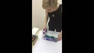 Можно ли рисовать утюгом? Энкаустика часть 1