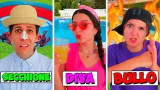 3 TIPI DI AMICI IN PISCINA!! *BULLO vs SECCHIONE vs POPOLARE*