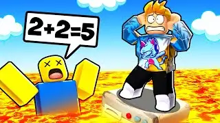 ARE YOU SMARTER THAN ME?! - Roblox Math Answer or Die