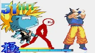 TEAM  GUMBALL  KJ  &  SON GOKU BATTLES WITH POWERFUL MUGENS IN SURVIVAL MODE