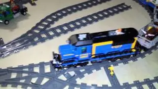 The lego 60052 modified cargo train