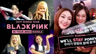 BLACKPINK CLOSE INTERACTION!!! 😱 IN YOUR AREA MANILA 2019 TOUR + SEND-OFF EXPERIENCE 🖤💖