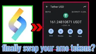 Finally swap your amino tokens? | how to swap amino tokens to usdt 