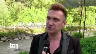 TG1 Stefano Cagol ICE MELTING ICE Climate Change #waterlightfestival