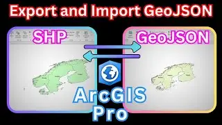 Convert Shapefile to GeoJSON & Import in ArcGIS Pro | Beginner Tutorial