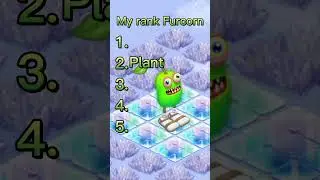 My rank Furcorn #mysingingmonsters #monster #music #rank