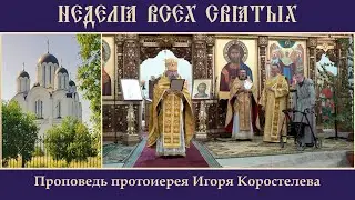 НЕДЕЛЯ ВСЕХ СВЯТЫХ.11.06.23