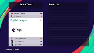 PES 2021 Licence Teams | Real let's game